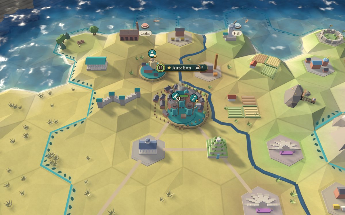 A capital with its districts and wonders by the sea