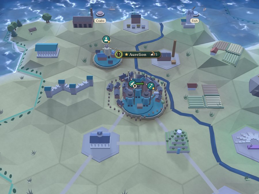 A capital by moonlight